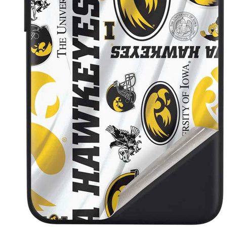 University of Iowa Hawkeyes Pattern Google Pixel 4a Skin